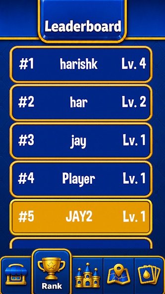 Coin Sort Vault leaderboard