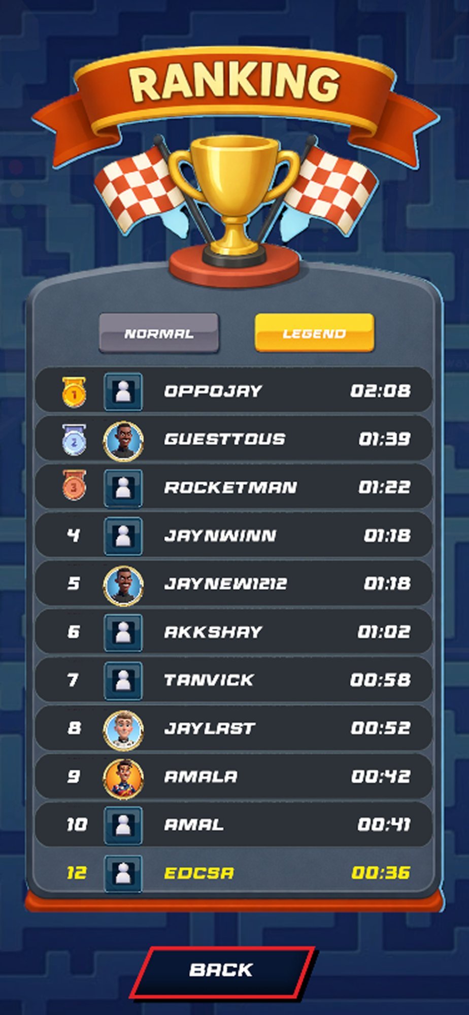 Split Speed — World Select